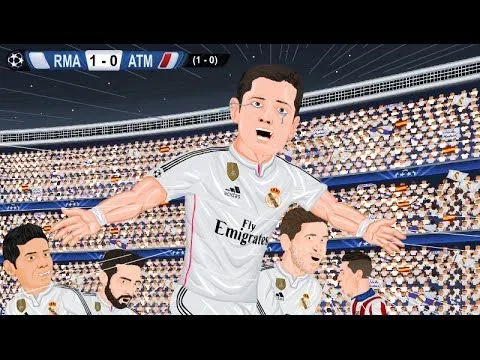 Parodia animada del Real Madrid 1-0 Atlético de Madrid 22/4/2015 ... Parodia animada del Real Madrid 1-0 Atlético de Madrid 22/4/2015 ...