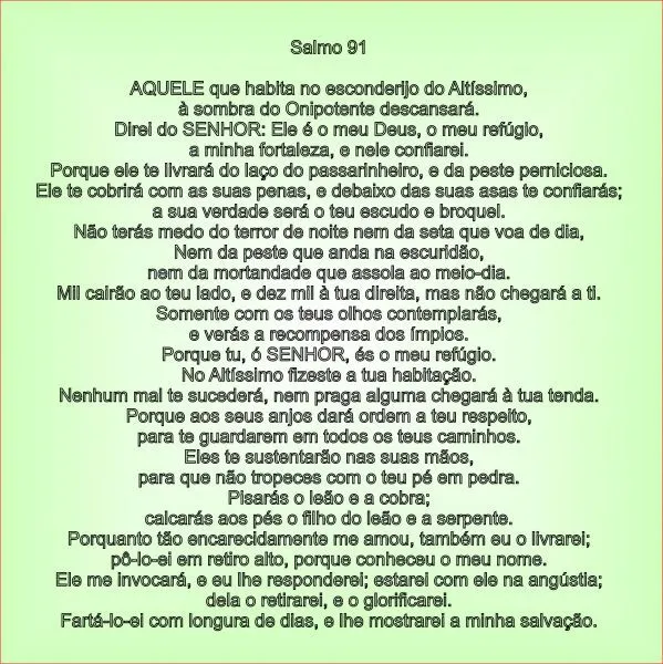 Salmo 90 - Imagui