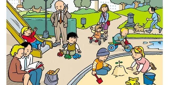 En el parque Poema infantil | Autores de Cuentos En el parque Poema infantil | Autores de Cuentos