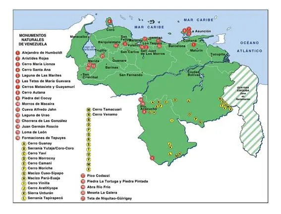 Parques nacionales, monumentos naturales, reservas de biosferas ... Parques nacionales, monumentos naturales, reservas de biosferas ...