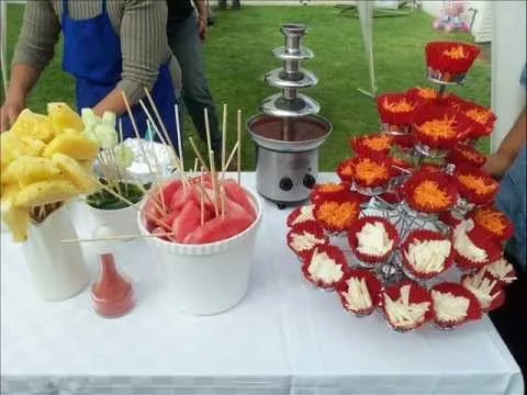 Parrillada, Buffet, Bocadillos, Fuente de chamoy. - YouTube Parrillada, Buffet, Bocadillos, Fuente de chamoy. - YouTube