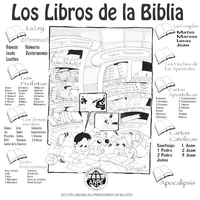Parroquia La Inmaculada: Actividades y fichas Biblia V Parroquia La Inmaculada: Actividades y fichas Biblia V