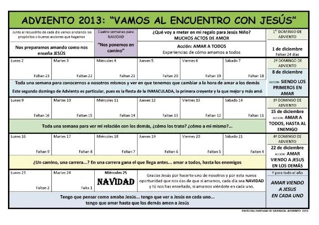 Parroquia La Inmaculada: Adviento 2013: ¡Vamos al Encuentro con Jesús! Parroquia La Inmaculada: Adviento 2013: ¡Vamos al Encuentro con Jesús!