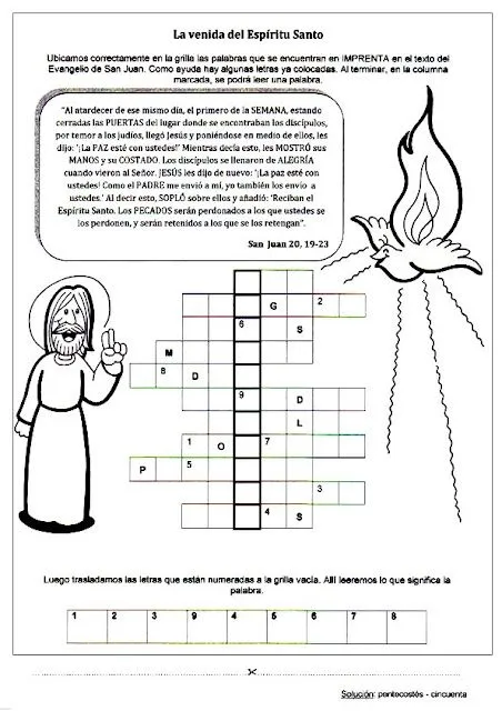 Parroquia La Inmaculada: Recursos para Pentecostés 6