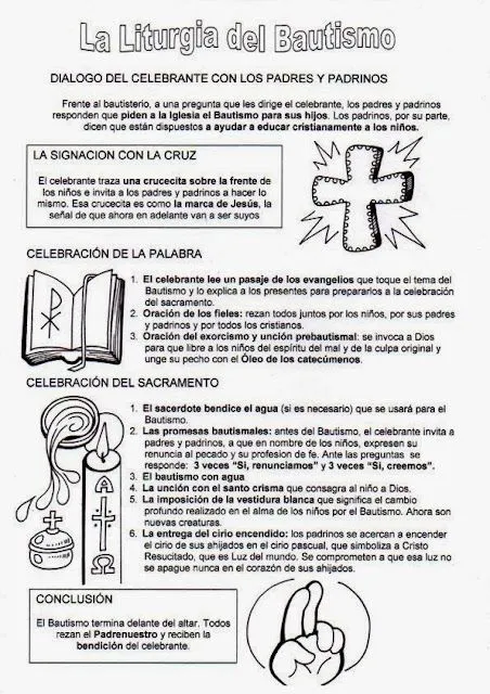 La Catequesis: Recursos Catequesis el Sacramento del Bautismo