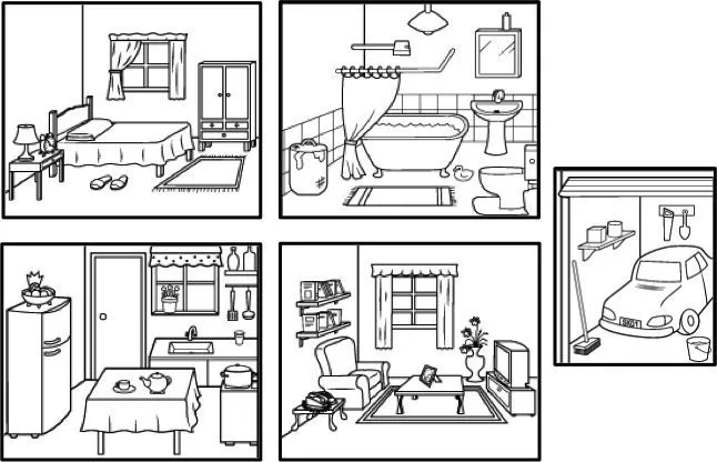 partes de la casa | Español I | Pinterest