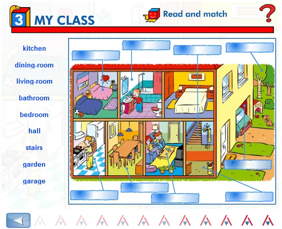 Partes dela casa en inglés y español - Imagui