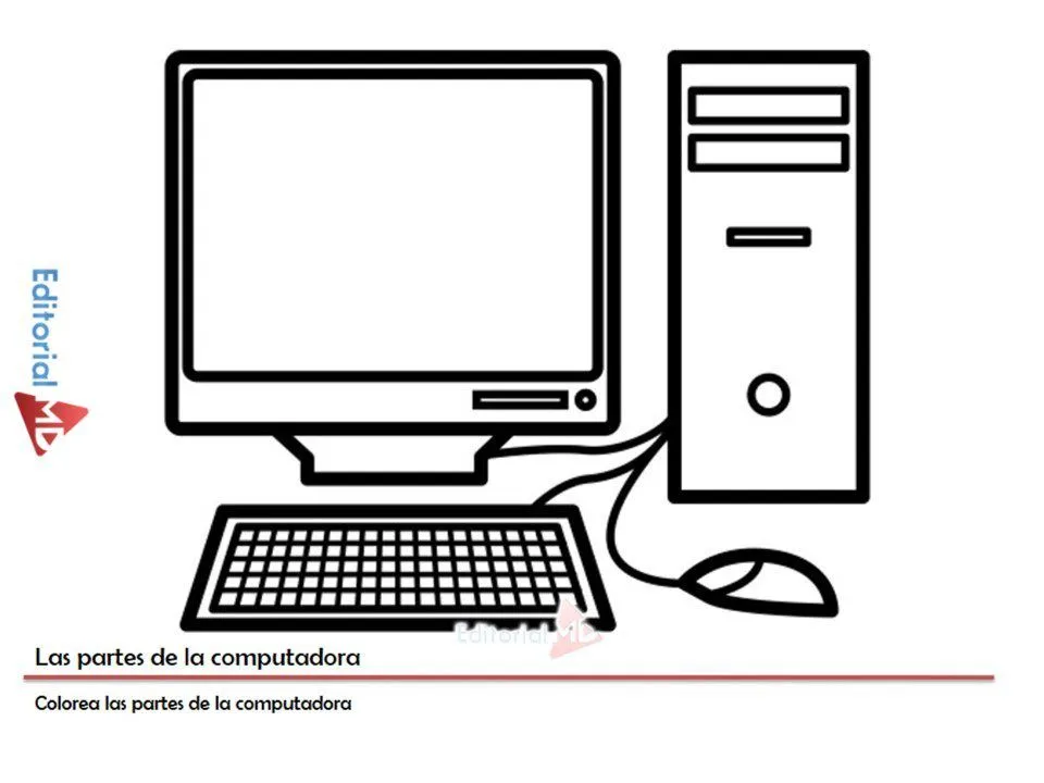 Las Partes de la Computadora para Niños