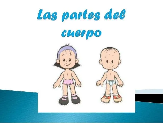Las partes del cuerpo para niños