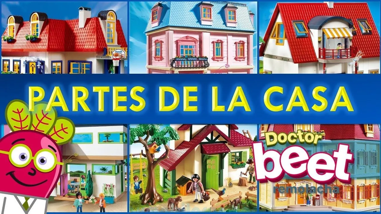 LAS PARTES O DEPENDENCIAS DE LA CASA EN ESPAÑOL PARA NIÑOS - YouTube LAS PARTES O DEPENDENCIAS DE LA CASA EN ESPAÑOL PARA NIÑOS - YouTube