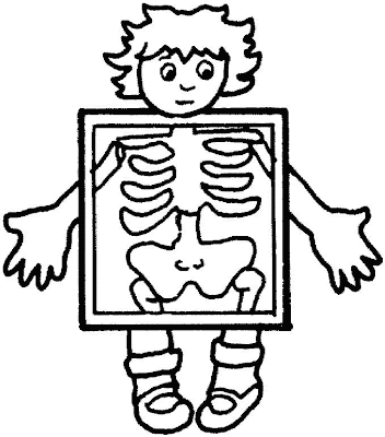 Esqueleto para pintar - Dibujos para colorear - aColorear Esqueleto para pintar - Dibujos para colorear - aColorear