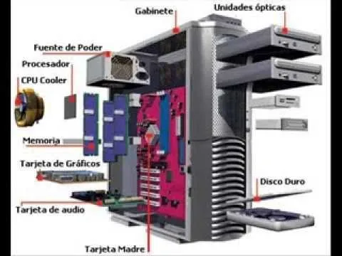 Partes y funciones de un computador. - YouTube