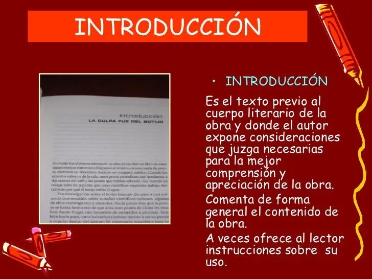 Partes de un libro
