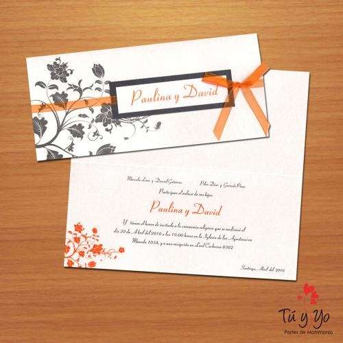 Partes de matrimonio diseños modernos - Región Metropolitana ... Partes de matrimonio diseños modernos - Región Metropolitana ...