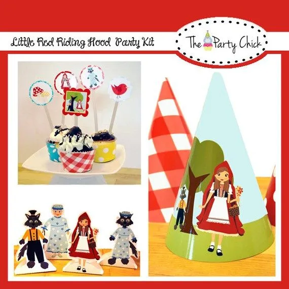 Kit imprimible caperucita roja gratis - Imagui Kit imprimible caperucita roja gratis - Imagui