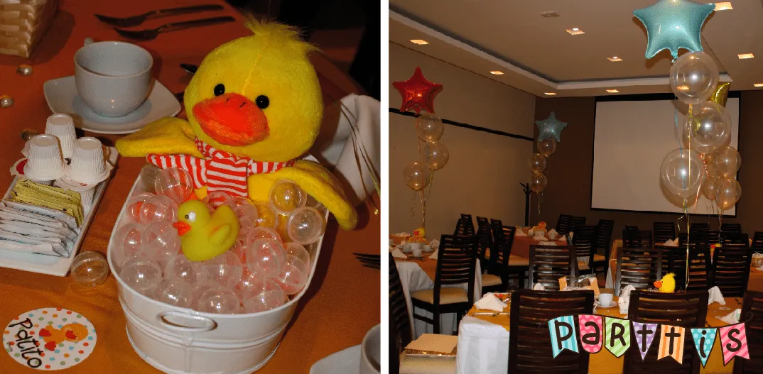 PARTTIS: Baby shower de Mariana, patitos por doquier PARTTIS: Baby shower de Mariana, patitos por doquier