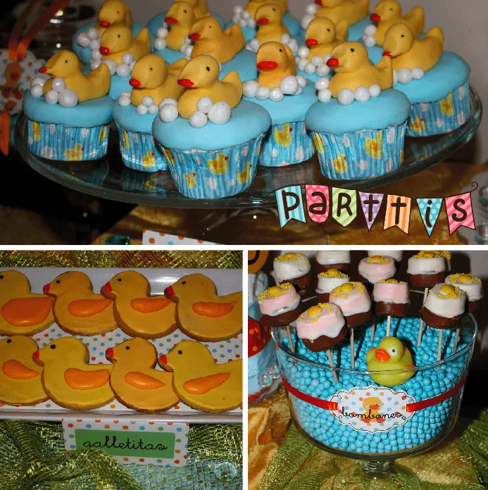 PARTTIS: Baby shower de Mariana, patitos por doquier PARTTIS: Baby shower de Mariana, patitos por doquier