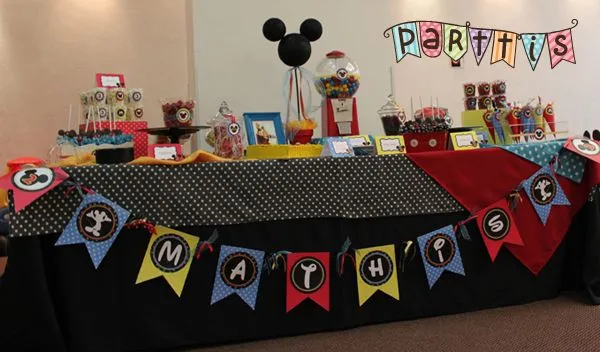 PARTTIS: Fiesta de Mickey Mouse