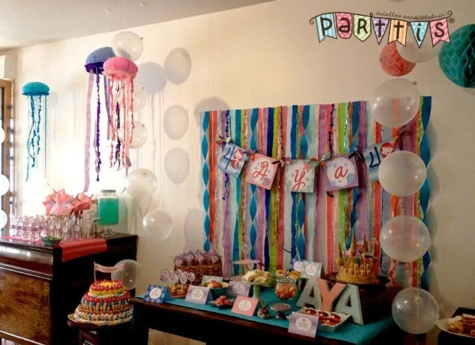 PARTTIS: La fiesta de cumpleaños de la Sirenita Aya