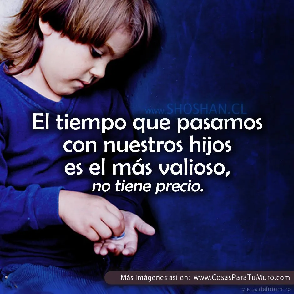 El tiempo que pasamos con nuestros hijos