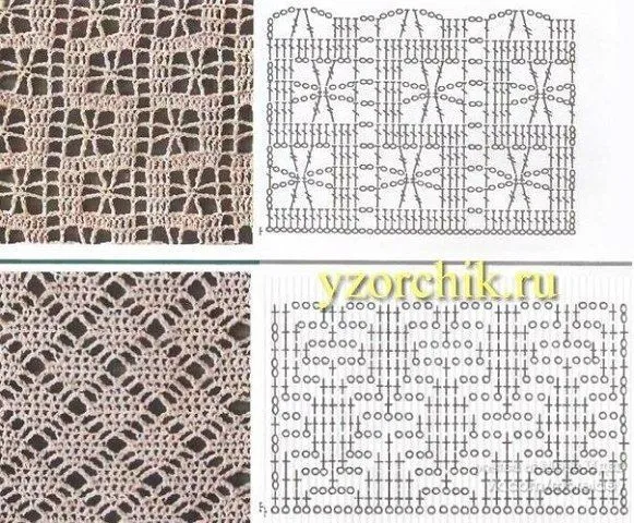 Mis Pasatiempos Amo el Crochet: Patrones de punto araña varias ... Mis Pasatiempos Amo el Crochet: Patrones de punto araña varias ...