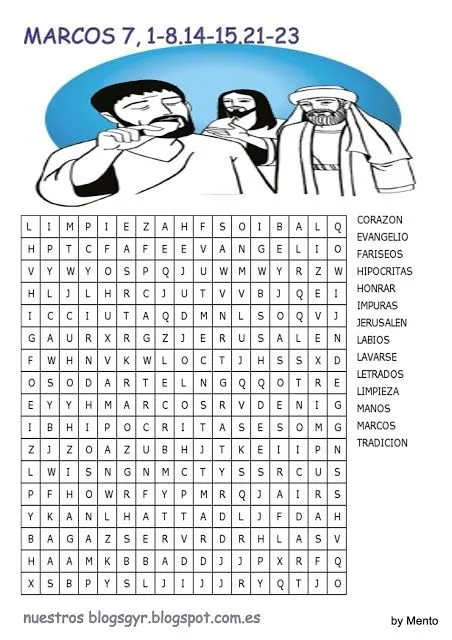 Pasatiempos Biblicos | Compartiendo Aula