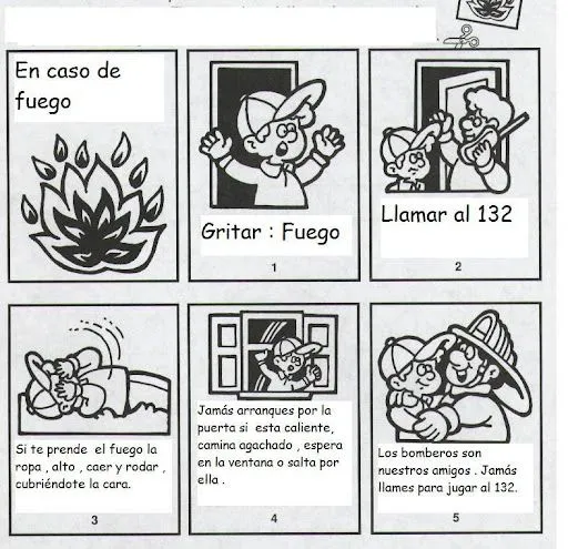 PASATIEMPOS CON DIBUJOS DE BOMBEROS