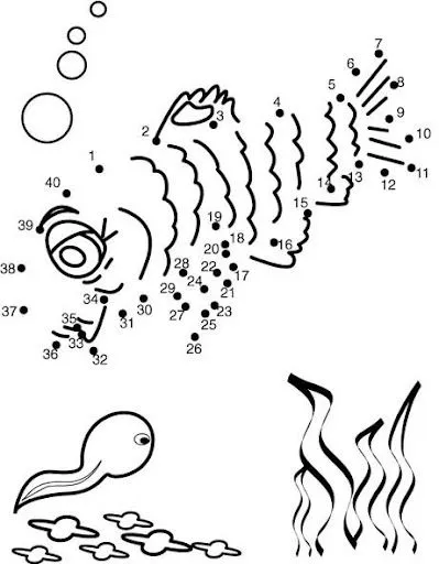PASATIEMPOS BAJO EL MAR | FICHAS PARA PINTAR | DIBUJOS PARA PINTAR PASATIEMPOS BAJO EL MAR | FICHAS PARA PINTAR | DIBUJOS PARA PINTAR