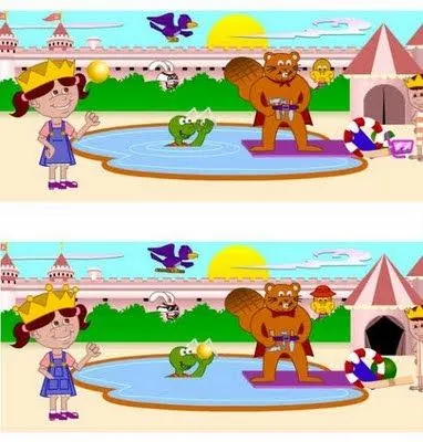  ... PARA NIÑOS - JUEGO DE LAS DIFERENCIAS : INFANTIL Y PARA NIÑOS