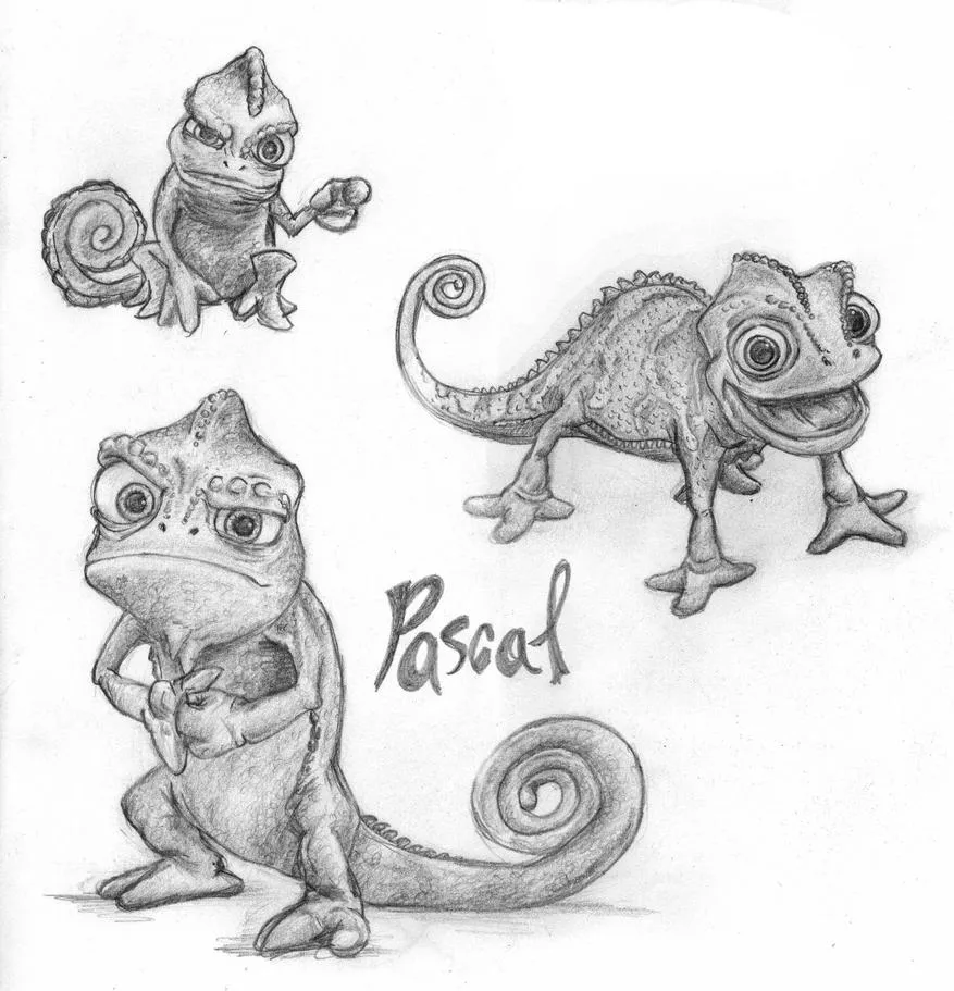 Pascal enredados para colorear - Imagui