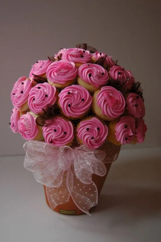 Petit Bonbon Vzla: Ramos o Bouquet de Cupcakes y Mini Cupcakes