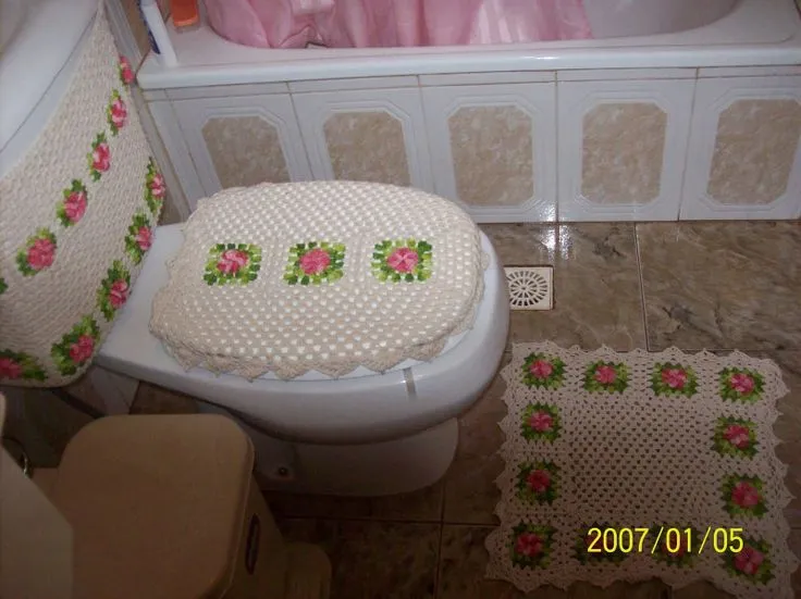 Mi pasion el Crochet: Juego de Baño tejemarce.blogspot.com ... Mi pasion el Crochet: Juego de Baño tejemarce.blogspot.com ...
