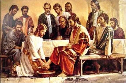 Pasión dombenitense - La Revirá: EL LAVATORIO DE PIES Pasión dombenitense - La Revirá: EL LAVATORIO DE PIES