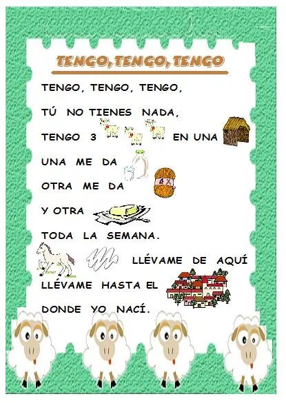 Pasitos Gigantes: CANCIONES INFANTILES CON PICTOGRAMAS