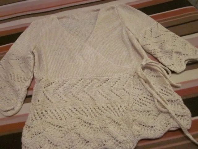 Así paso mis días..: Jersey de punto a dos agujas en beig Así paso mis días..: Jersey de punto a dos agujas en beig