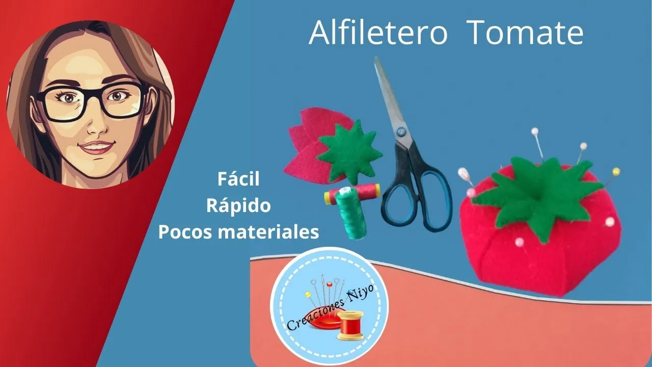 Paso a paso alfiletero *tomate /TOMATO - YouTube