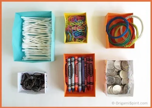 Paso a paso para hacer una caja fácil de papel