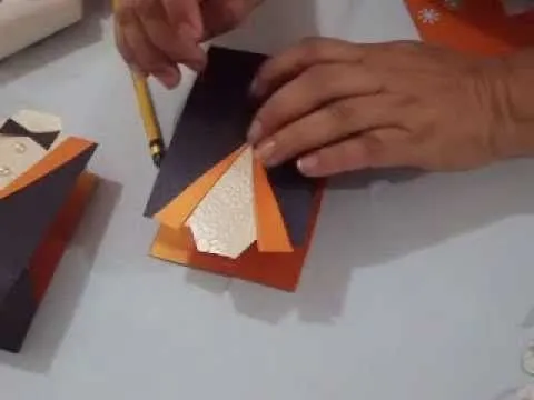 paso a paso de cajita de recordatorio en forma de smoking para ...