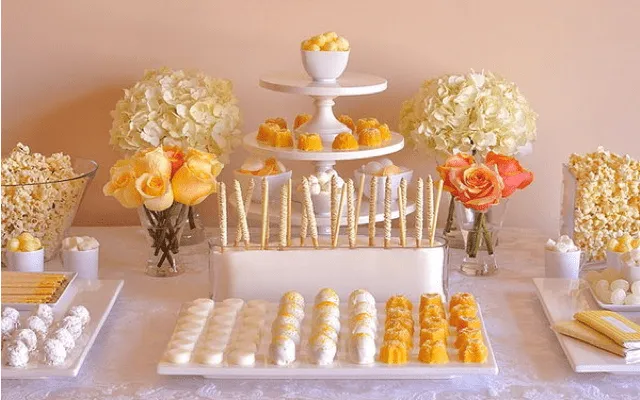 Paso paso que me caso: Buffet de dulces