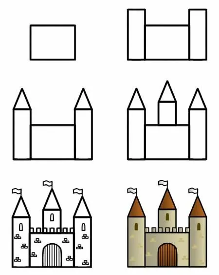Paso a paso Castillo | Paper Crafts y otros!!!!! | Pinterest | How ... Paso a paso Castillo | Paper Crafts y otros!!!!! | Pinterest | How ...