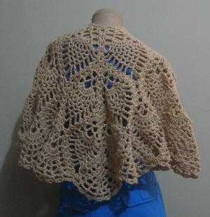 Paso a paso: Chal mariposa con piñas | Blog Acrochet