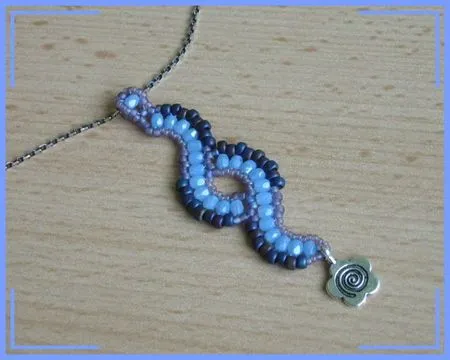 Como hago paso a paso un collar con chaquira ~ lodijoella Como hago paso a paso un collar con chaquira ~ lodijoella