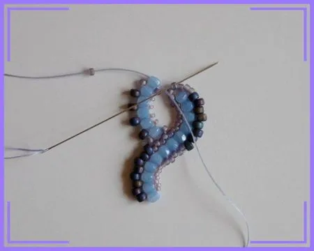Como hago paso a paso un collar con chaquira ~ lodijoella Como hago paso a paso un collar con chaquira ~ lodijoella