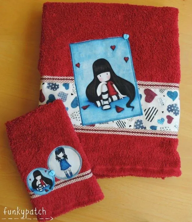 Paso a paso para decorar y personalizar una toalla con tela ... Paso a paso para decorar y personalizar una toalla con tela ...