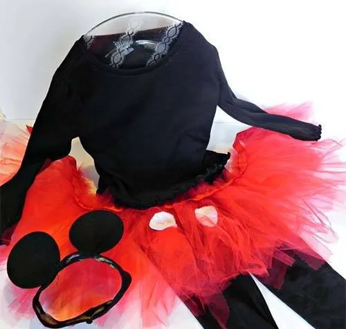 Paso a paso cómo hacer un disfraz de Minnie Mouse casero Paso a paso cómo hacer un disfraz de Minnie Mouse casero