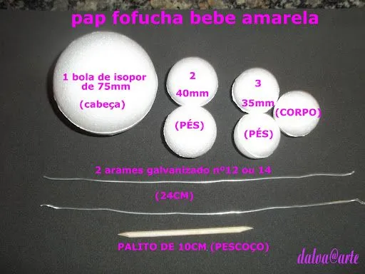 Paso a paso fofucha bebe amarilla - Todo en Goma Eva