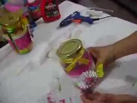 paso a paso de como hacer un frasco dulcero para toda ocasion ...