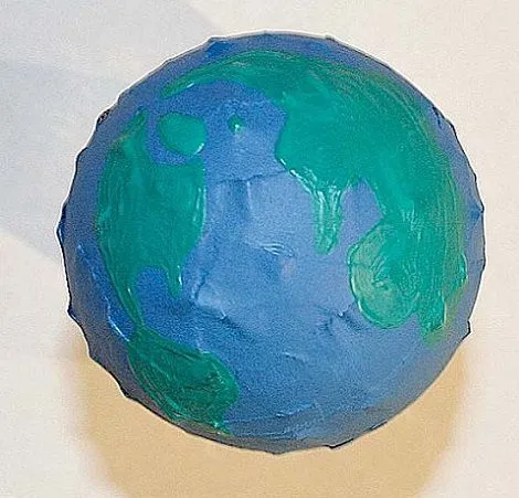 Paso a paso cómo hacer un globo terráqueo con niños Paso a paso cómo hacer un globo terráqueo con niños