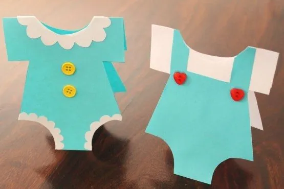 Paso a paso invitación para Baby Shower