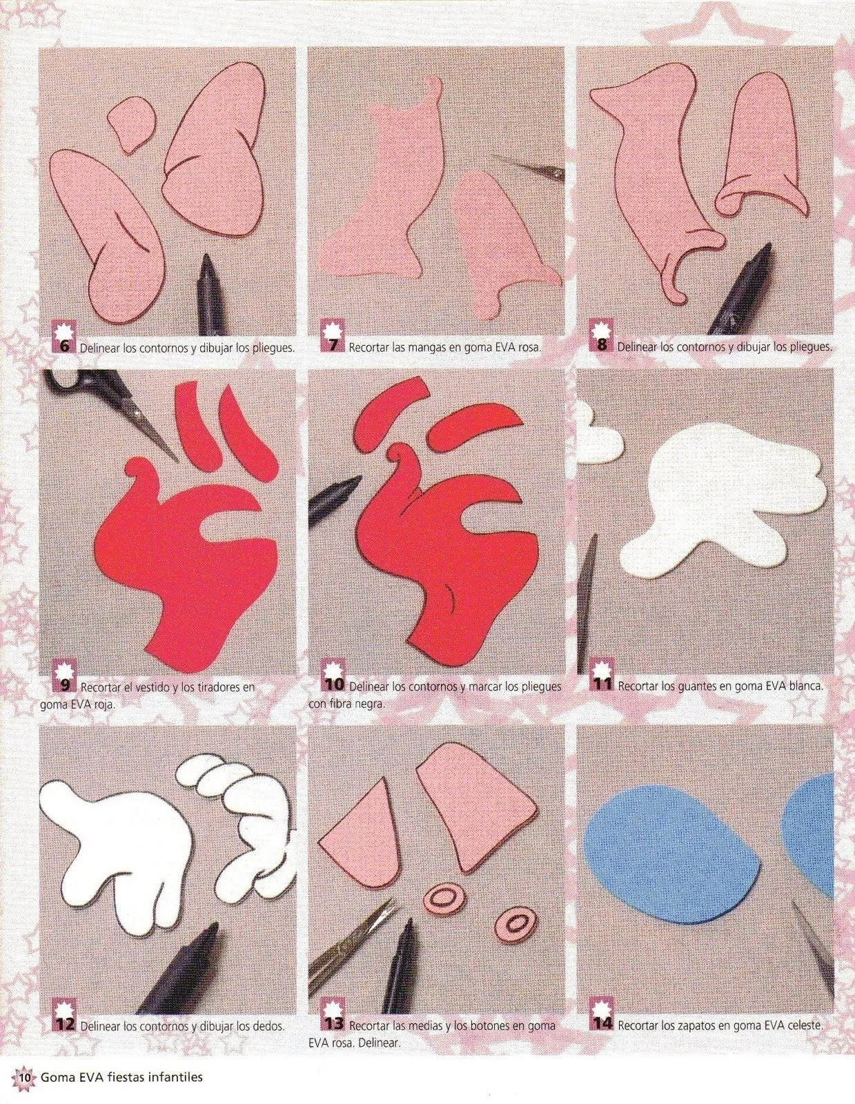 PASO A PASO CON JEANNINE: BABY MINNIE MOUSE AFICHE PASO A PASO CON JEANNINE: BABY MINNIE MOUSE AFICHE